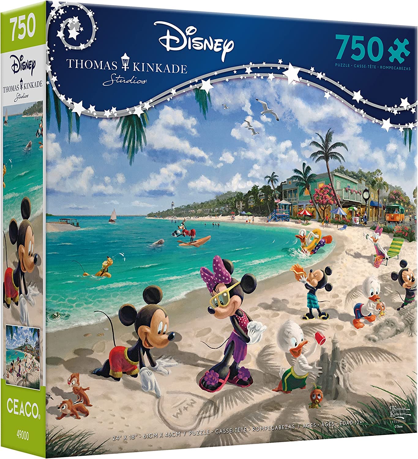 Amazon.com: Ceaco - Thomas Kinkade - Disney - Mickey